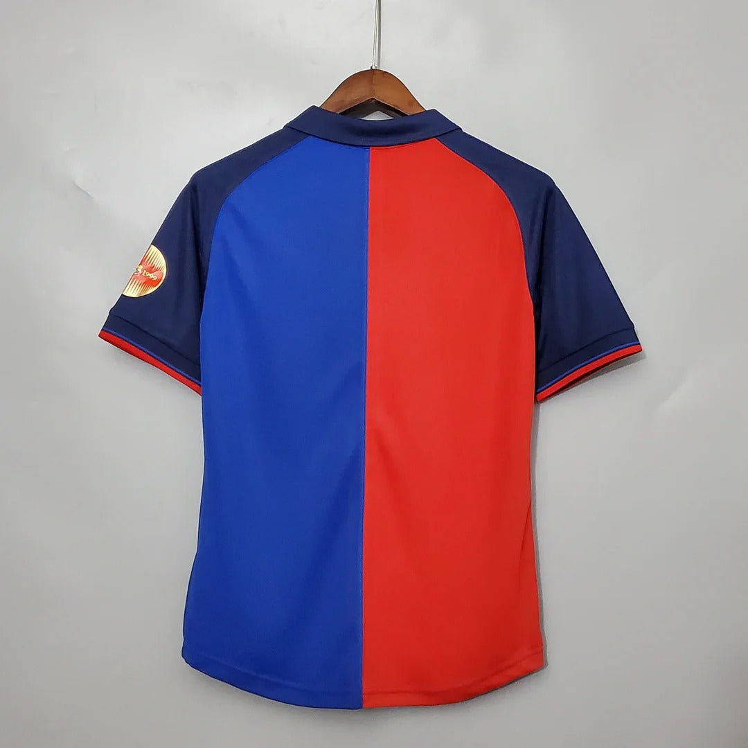 Barcelona Home Retro 100th Anniversary-1999-2000 Jersey